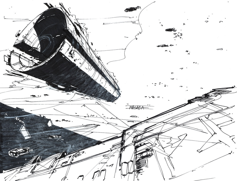 Illustration for article titled The Art of Homeworld. Enjoy.